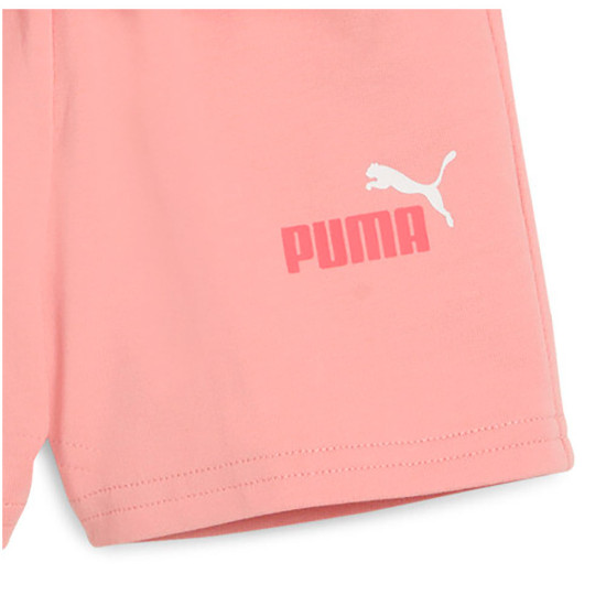 Puma Βρεφικό σετ Minicats Essentials Tee and Shorts Set Puma Βρεφικό σετ Minicats Essentials Tee and Shorts Set